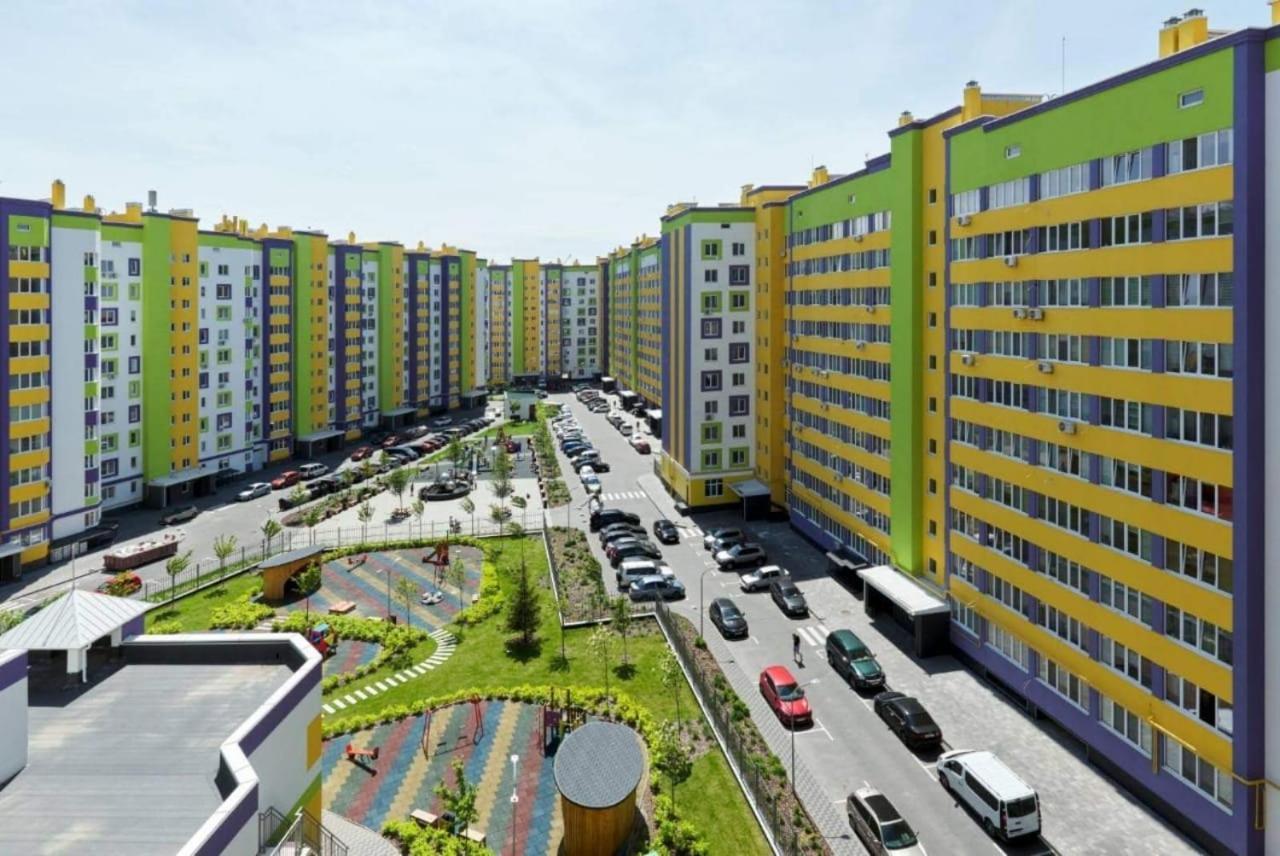 094 Жк Щасливий Нова Та Сучасна Квартира Kiev Ngoại thất bức ảnh