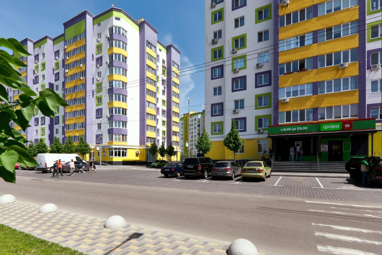 094 Жк Щасливий Нова Та Сучасна Квартира Kiev Ngoại thất bức ảnh